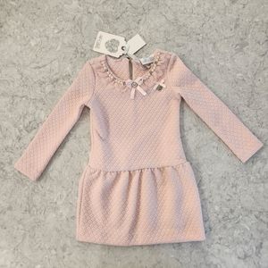 Le Chic high end designer dress - size 92 / 1 to 2 years - New with tags!